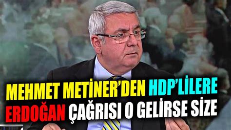 Mehmet Metiner'den 'Öcalan' çağrısı: Vakit geçirilmeden konuşmalı